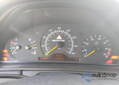 1999 Mercedes-Benz E 55 Amg z USA, uszkodzony, nr VIN WDBJF74H4XA927159